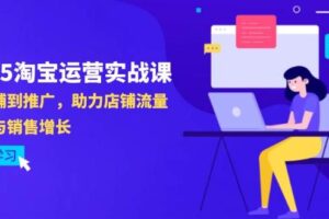 （14504期）2025淘宝运营实战课-4月更新：从店铺到推广，助力店铺流量提升与销售增长