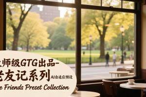（17403期）大师级GTG出品-老友记系列AI自适应预设The Friends Preset Collection